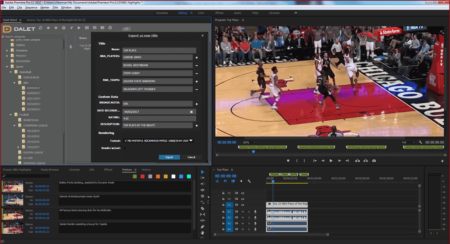 Dalet Xtend for Adobe Premiere Pro CC